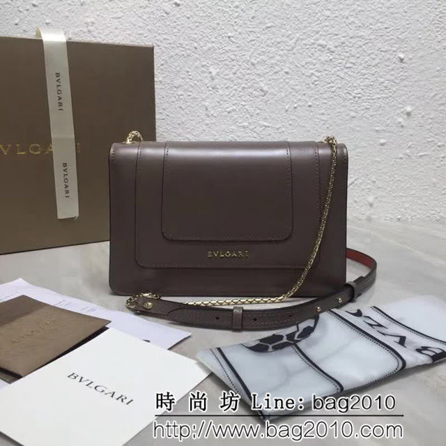BVLGARI寶格麗 進口牛皮系列 時尚百搭 單肩斜挎包 39174 FYD1131